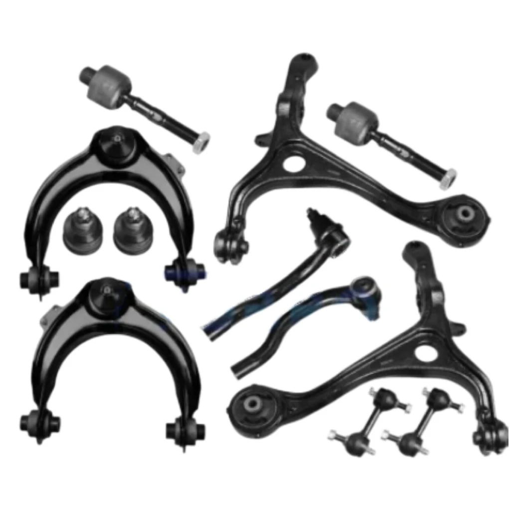front upper and lower control arms